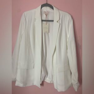 Skies Are Blue women’s Large white blazer 🛑NWT🛑